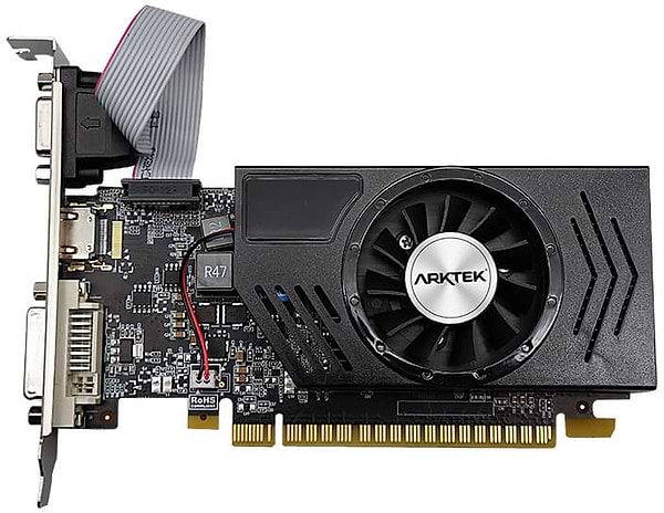 Фото - Видеокарта Arktek GT730 4GB GDDR5 64BIT HDMI, DVI, VGA PCI-E LOW PROFILE (AKN730D5S4GL1)