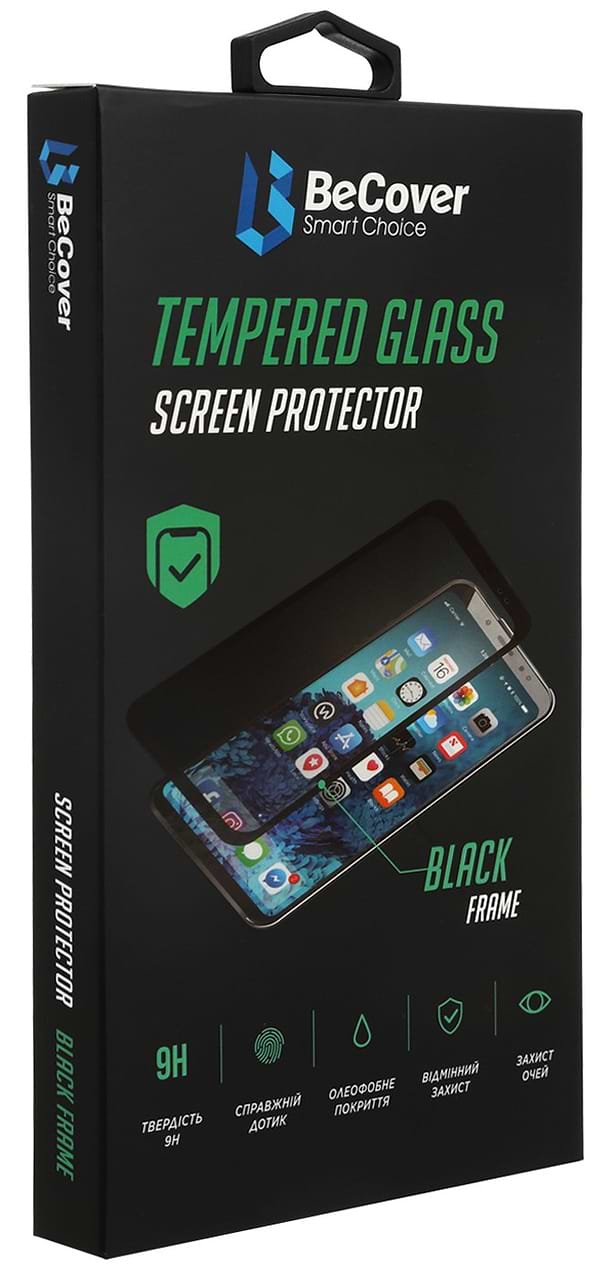 Фото - Захисне скло для смартфону BeCover for Blackview A70 Black (707902)