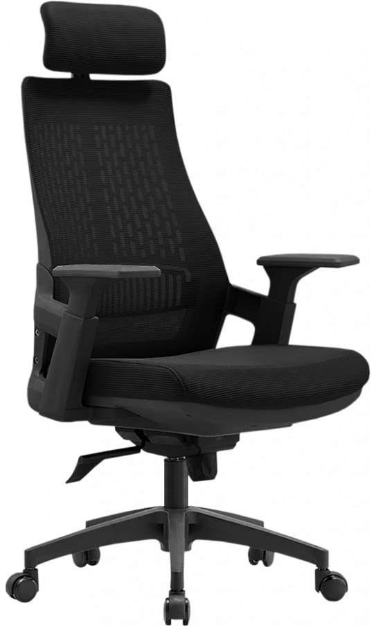 Кресло офисное GT Racer B-2020A Black - Фото 1