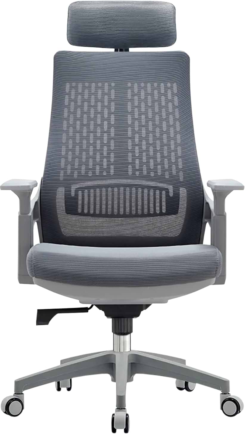 Кресло офисное GT Racer B-2020A Gray - Фото 1