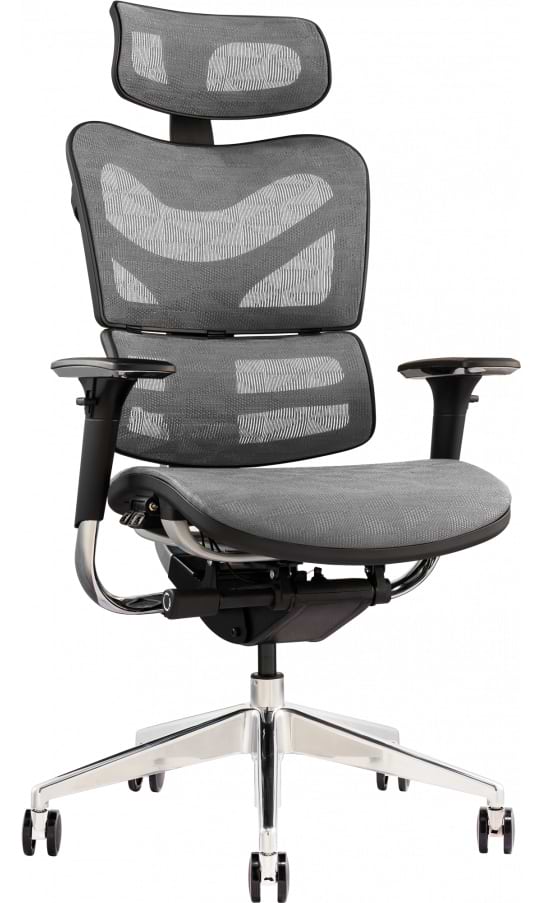 Кресло офисное GT Racer X-782 Gray (W-70) - Фото 1