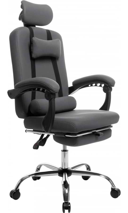 Кресло офисное GT Racer X-8003 Fabric Gray - Фото 1