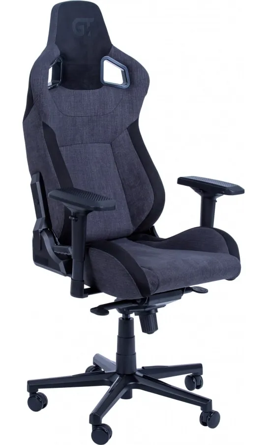 Фото - Кресло для геймеров GT Racer X-8005 Dark Gray/Black Suede