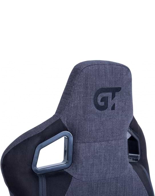 Фото - Кресло для геймеров GT Racer X-8005 Dark Gray/Black Suede