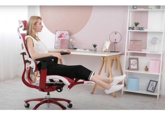 Фото - Крісло офісне GT Racer X-815L Black/Blue (W-85)