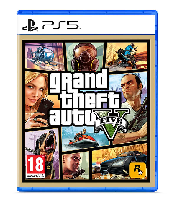 Фото - Игровой диск PS5 Grand Theft Auto V