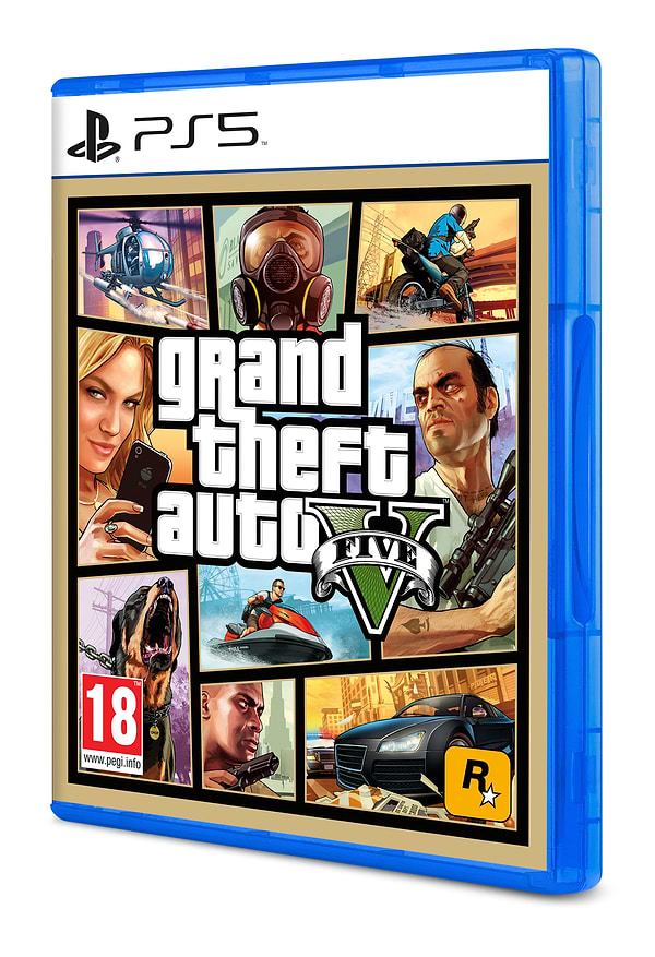 Фото - Игровой диск PS5 Grand Theft Auto V