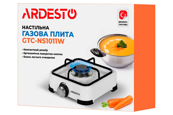 Фото - Плита газова настільна Ardesto GTC-NS1011W
