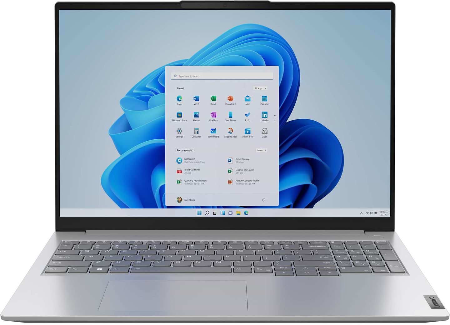 Ноутбук Lenovo ThinkBook 16 G6 ABP (21KK003PRA) Arctic Grey - Фото 1
