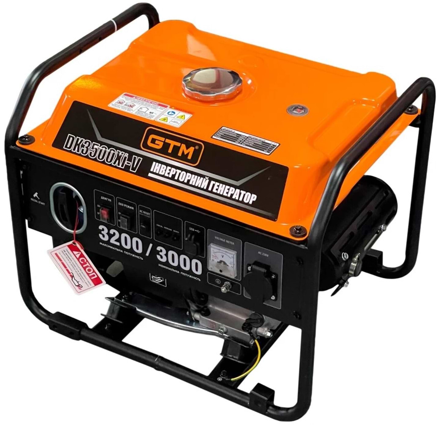 Генератор інверторний GTM 3,0кВт 230В 50Гц (DK3500Xi-V)