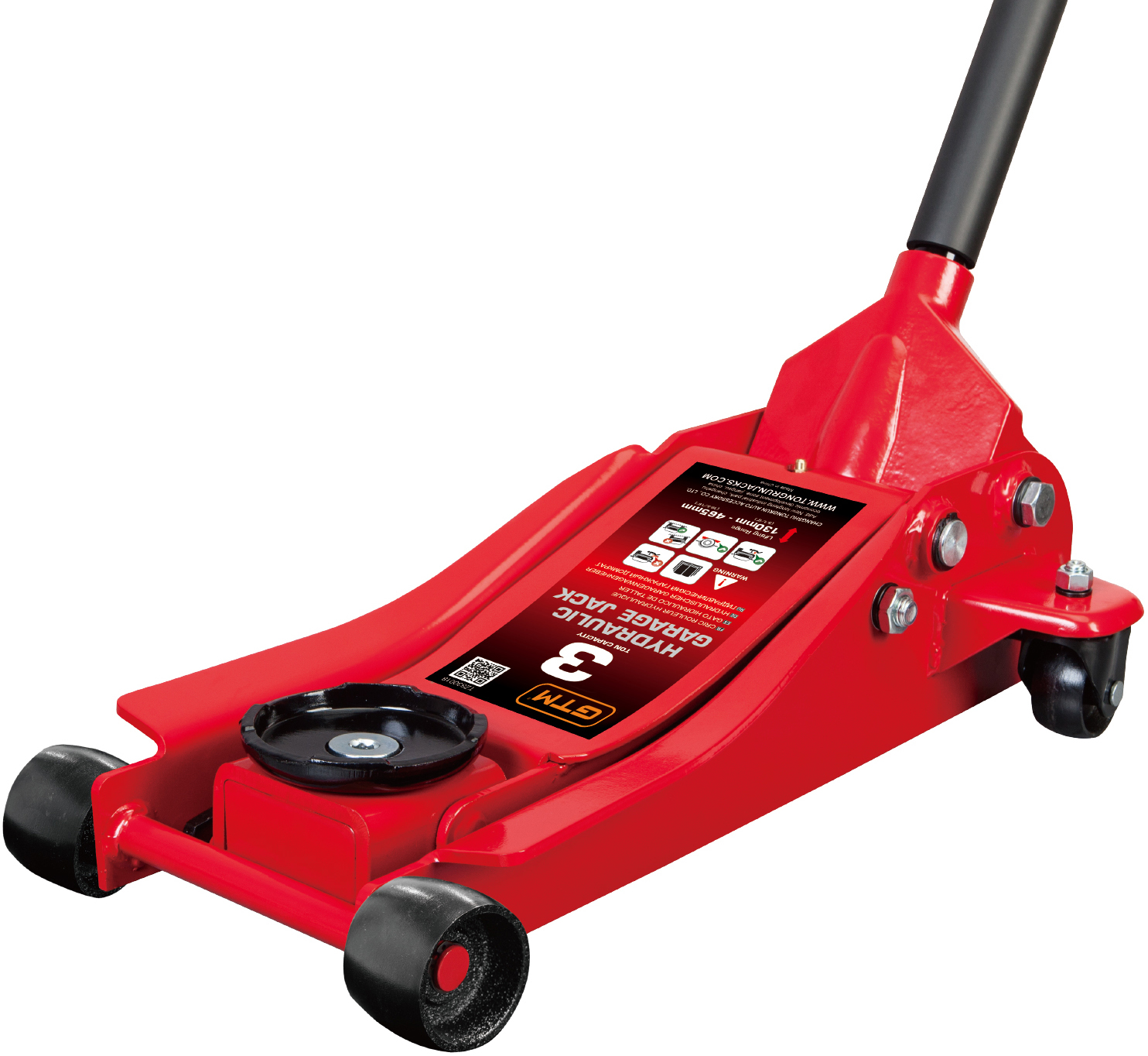 Домкрат GTM 85-455 мм (TZ830018)