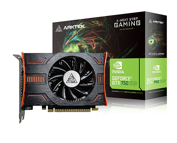 Фото - Відеокарта Arktek GTX750 2G GDDR5 (AKN750D5S2GH1)
