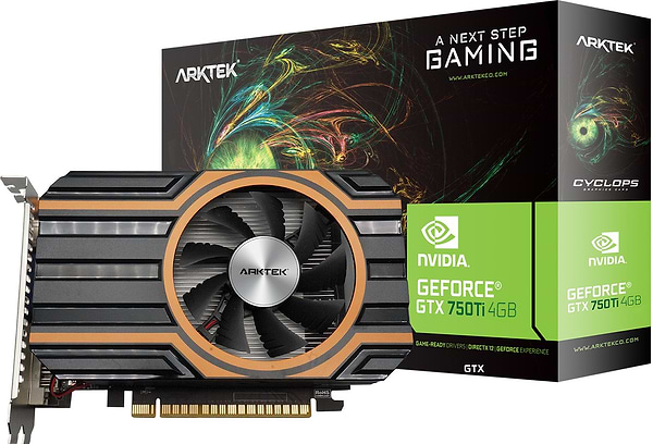 Фото - Відеокарта Arktek GeForce GTX 750 Ti 4GB (AKN750TID5S4GH1)