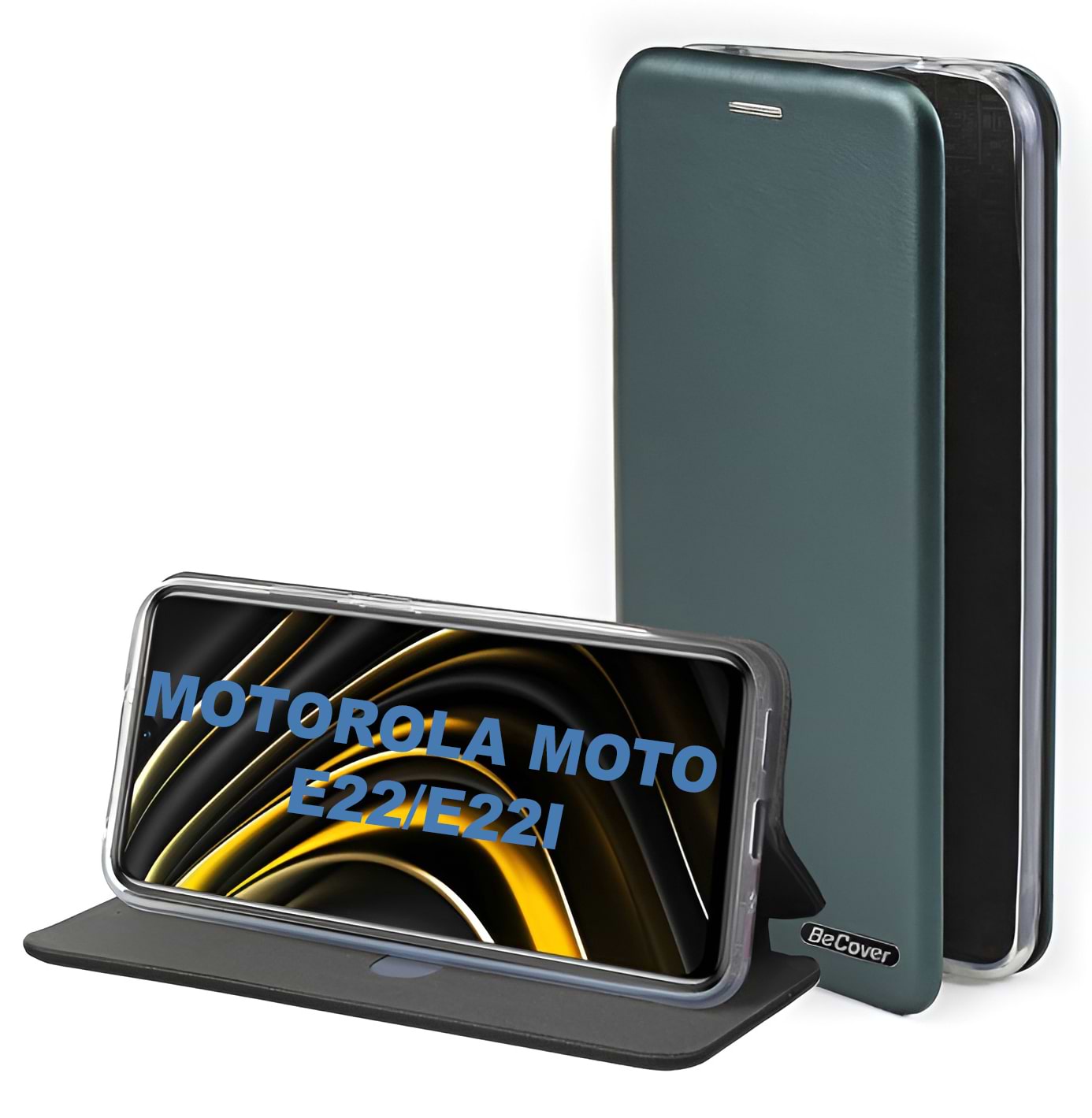 Чехол для смартфона BeCover Exclusive for Motorola Moto E22/E22i Dark Green (710242) - Фото 1