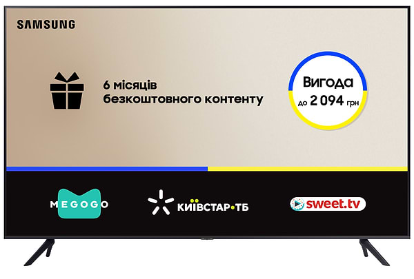 Фото - Телевизор Samsung UE50AU7100UXUA