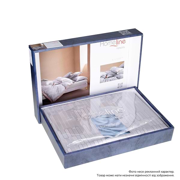 Фото - Комплект постільної білизни Home Line ТЕНСЕЛ КАЛІБРУ 200х220 см сатин (178046)