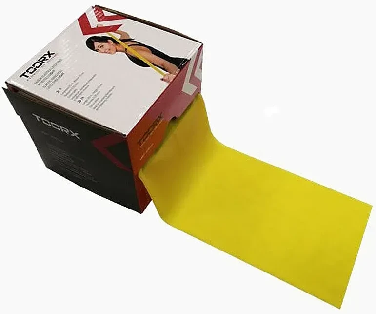 Гумка для фітнесу Toorx Fascia Latex-Free 25 м x 15 см х 0,35 мм LIGHT (AHF-114)
