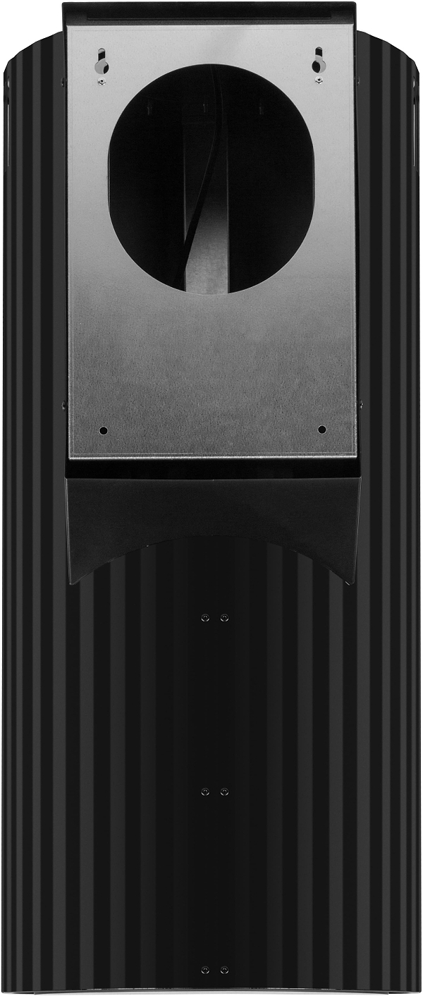 Фото - Вытяжка декоративная Gunter & Hauer MARGARETTE 3D WALL BL