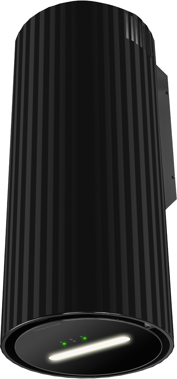 Фото - Вытяжка декоративная Gunter & Hauer MARGARETTE 3D WALL BL