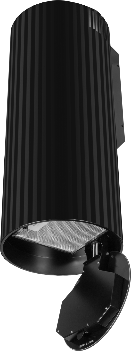 Фото - Вытяжка декоративная Gunter & Hauer MARGARETTE 3D WALL BL