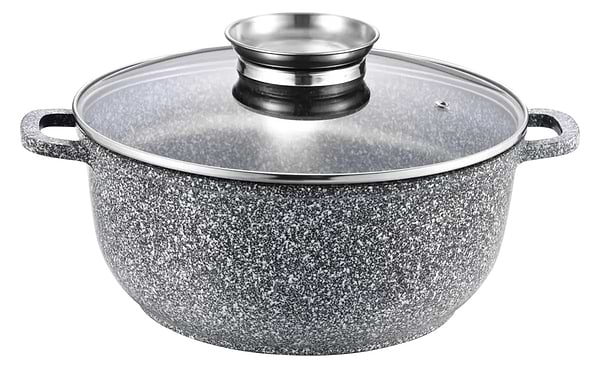 Фото - Кастрюля Gusto CERAMIC SNOW 4,5 л (GT-2604-24) Фото - Кастрюля Gusto CERAMIC SNOW 4,5 л (GT-2604-24)