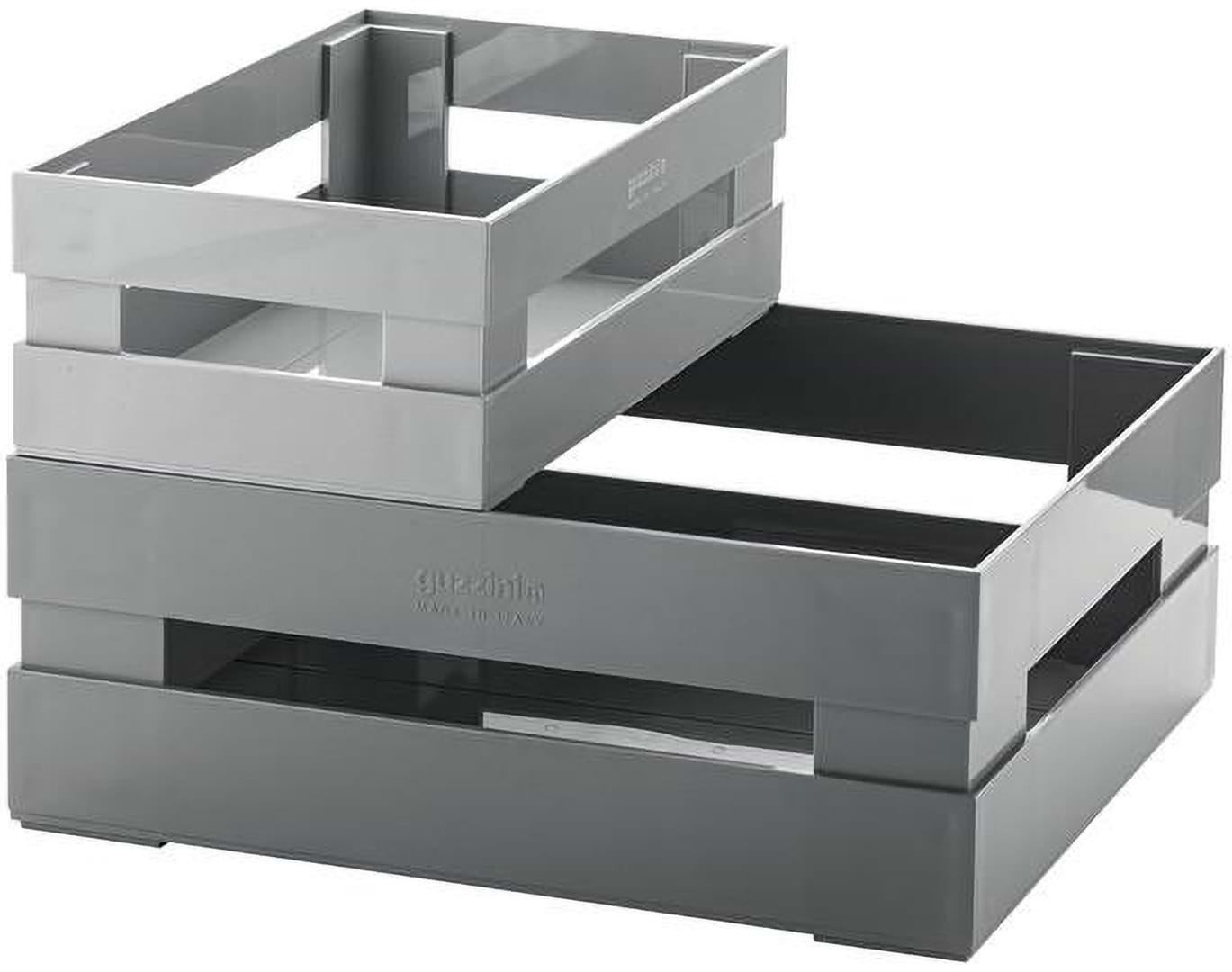 Набір корзин для зберігання Guzzini 2 шт. Gray (169500177)