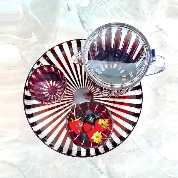 Фото - Глечик Guzzini з кришкою DOLCEVITA аметист (12380077)