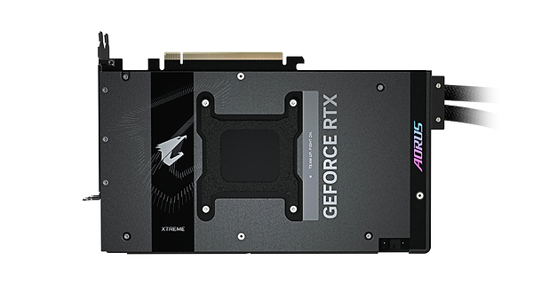 Фото - Видеокарта Gigabyte GeForce RTX 5090 32GB GDDR7 Aorus Xtreme Waterforce (GV-N5090AORUSX W-32GD)