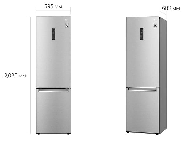 Фото - Холодильник LG GW-B509SAUM