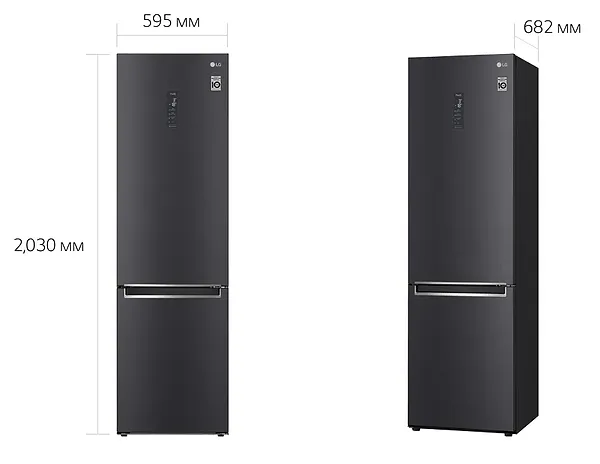 Фото - Уценка - Холодильник LG GW-B509SBUM