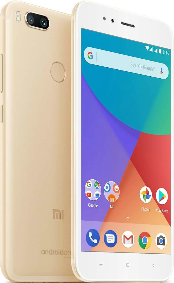 Фото - Смартфон Xiaomi Mi A1 4/64GB Dual Sim Gold
