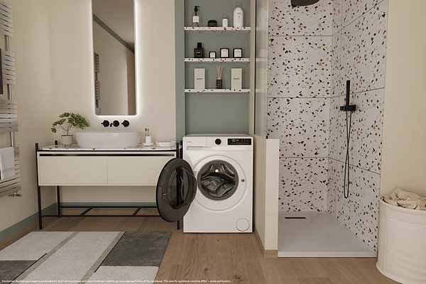 Фото - Стирально-сушильная машина Candy GWD496B8-S