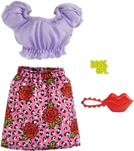 Фото - Одяг та аксесуари для ляльки Barbie Набір одягу "Готові наряди" (в ас.) (GWD96)