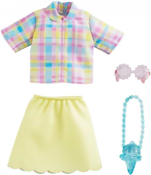 Фото - Одяг та аксесуари для ляльки Barbie Набір одягу "Готові наряди" (в ас.) (GWD96)