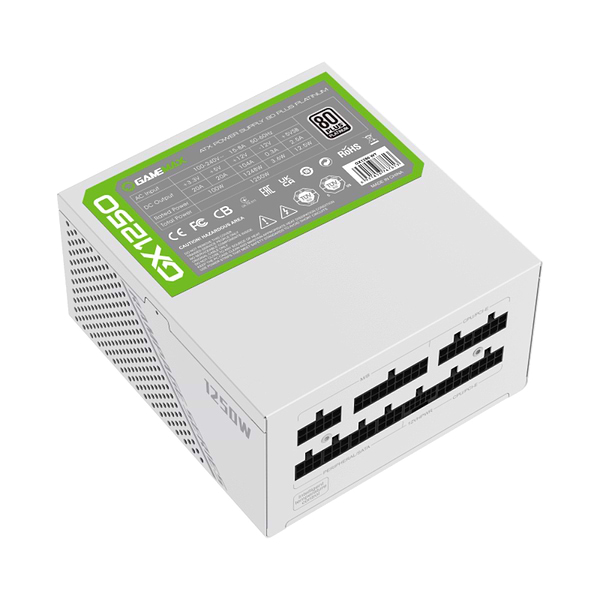 Фото - Блок питания для ПК Gamemax GX-1250 PRO WT (ATX3.0PCIe5.0)