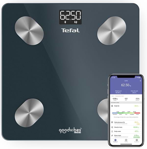 Фото - Уценка - Весы напольные Tefal BM9620S1