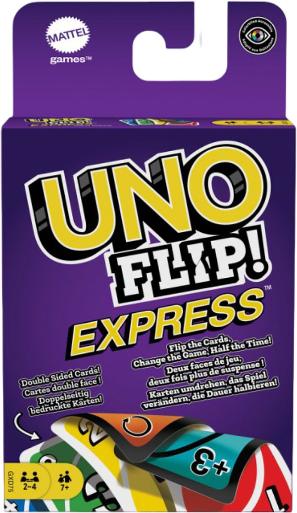 Фото - Настільна гра (5-7 років) UNO UNO Подвійна гра експрес (GXD75)