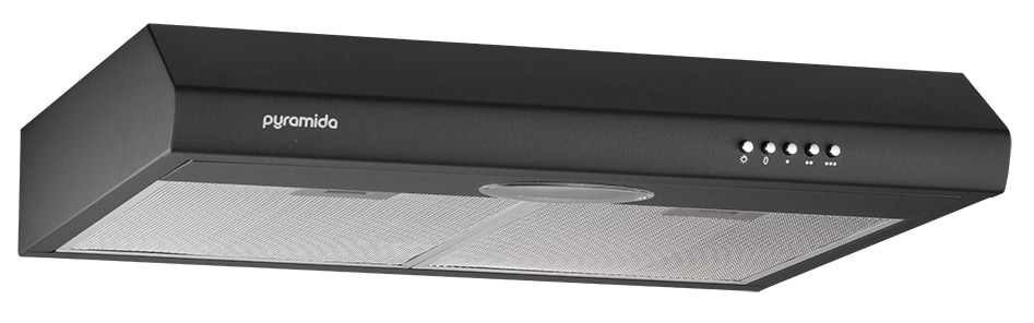 Вытяжка традиционная Pyramida UX 50 (380) B BL