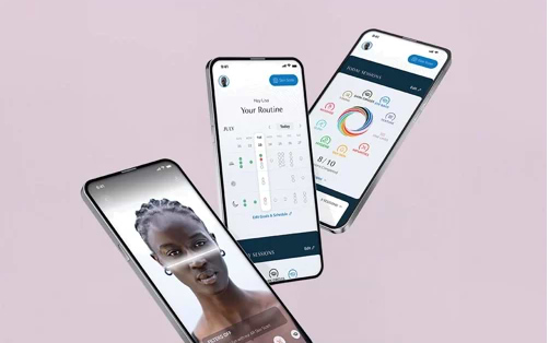 Фото - Масажер для очей GESKE Cool & Warm Eye Massager 7 в 1 сірий (GK000702GY01)