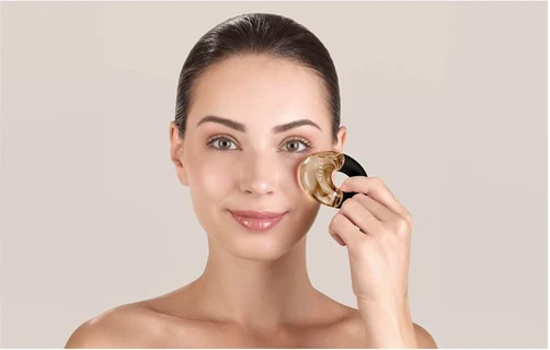 Фото - Масажер для очей GESKE Cool & Warm Eye Massager 7 в 1 сірий (GK000702GY01)