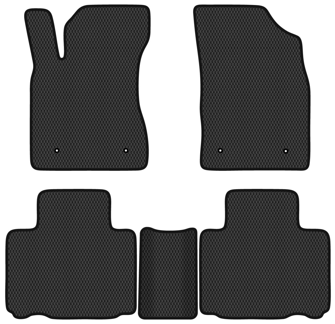 EVA килимки в салон авто EVAtech для Emgrand X7 Geely 2011-2016 1 покоління SUV China GY22560CV5LA4RBB