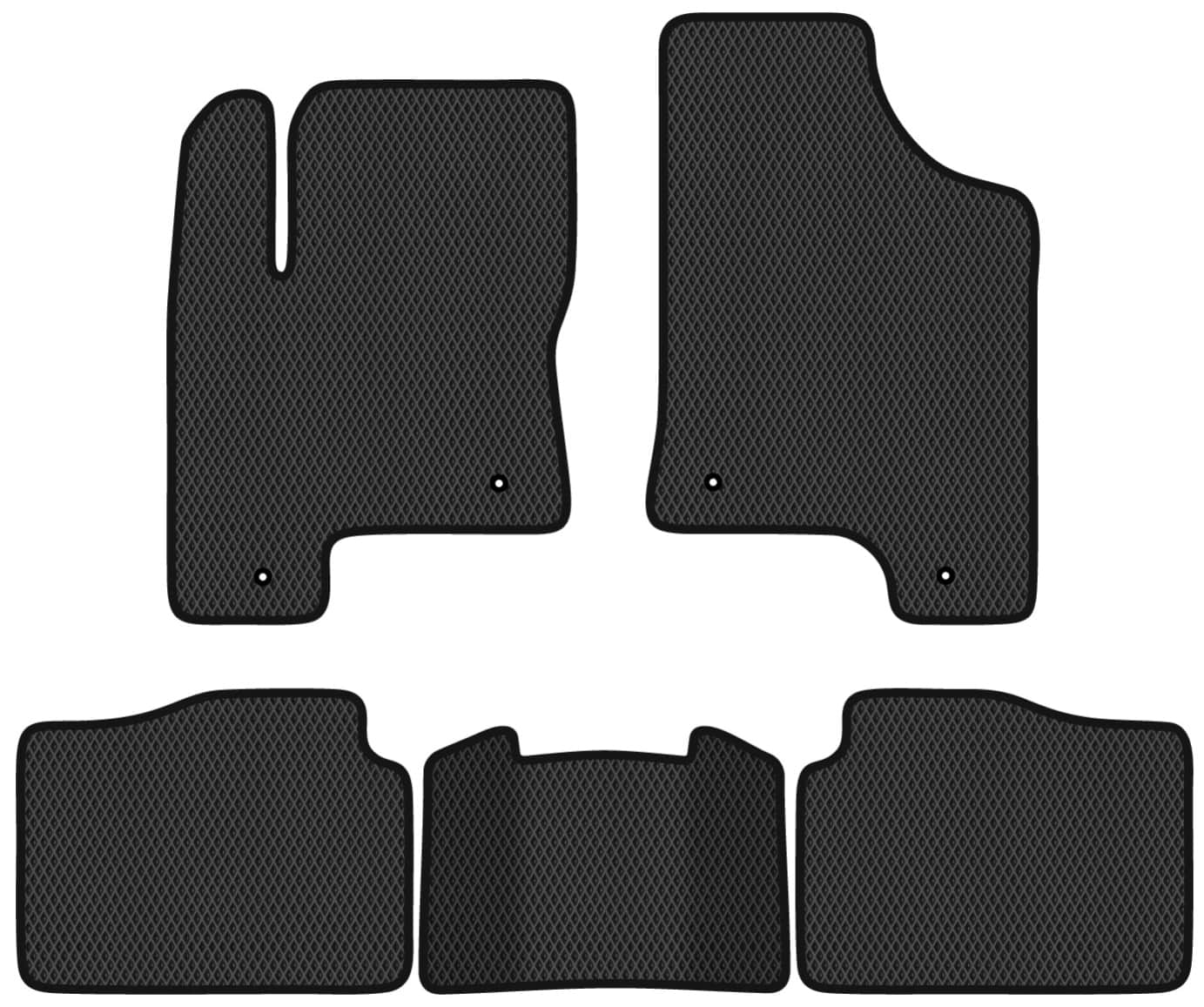 EVA килимки в салон авто EVAtech для Emgrand EV Geely 2015 1 покоління Sedan EU GY23485CV5LA4RBB