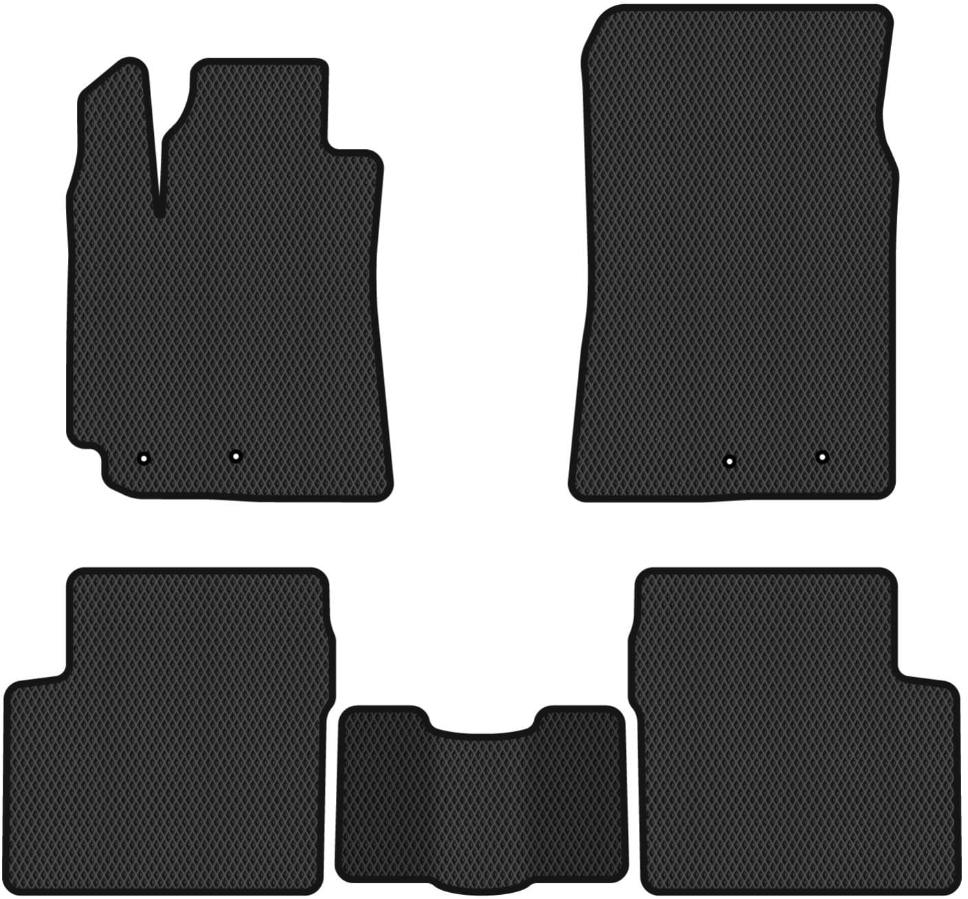 EVA коврики в салон авто EVAtech для Emgrand 7 (EC7) AT Geely 2009 1 поколение Sedan EU GY32559C5LA4RBB