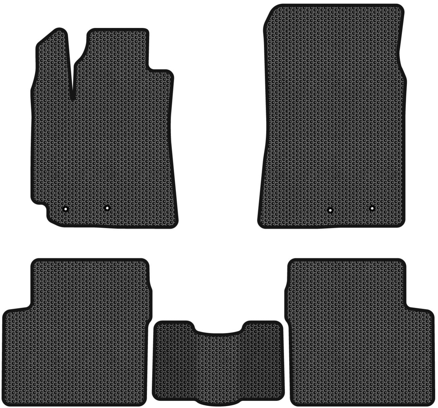 EVA коврики в салон авто EVAtech для Emgrand 7 (EC7) AT Geely 2009 1 поколение Sedan EU GY32559C5LA4SBB