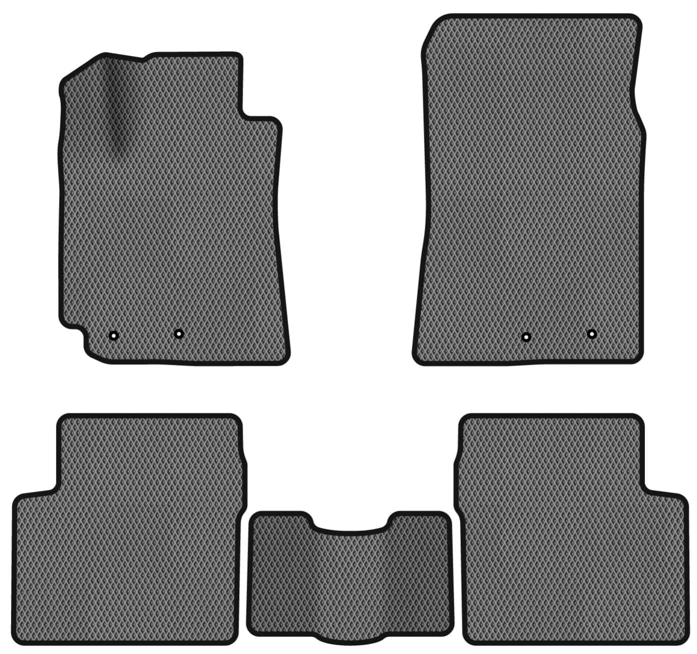 EVA коврики в салон авто EVAtech для Emgrand 7 (EC7) AT Geely 2009 1 поколение Sedan EU GY32559CD5LA4RGB