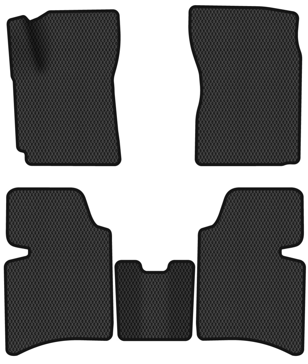 EVA коврики в салон авто EVAtech для MK Cross Geely 2010 1 поколение SUV EU GY33692CDZ5RBB