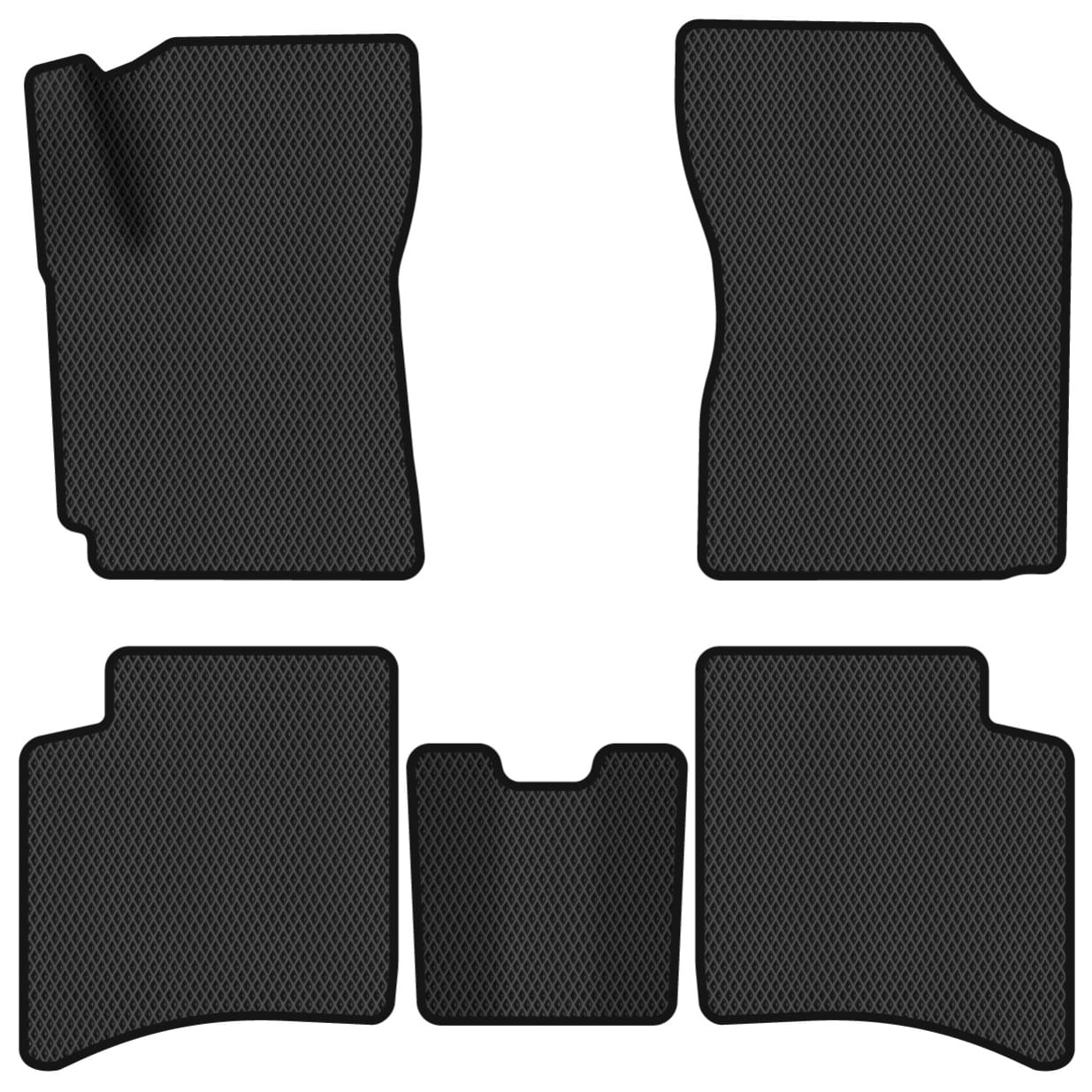 EVA коврики в салон авто EVAtech для MK Cross Geely 2010 1 поколение SUV EU GY33692CEX5RBB