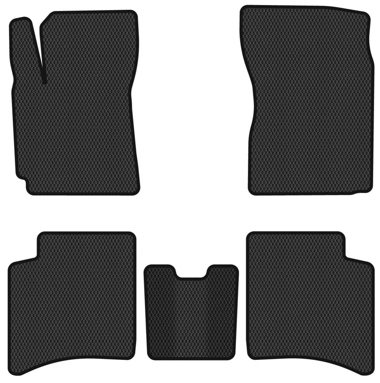 EVA коврики в салон авто EVAtech для MK Geely 2006 1 поколение Sedan EU GY3600CLX5RBB