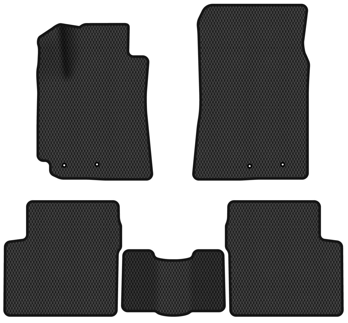 EVA коврики в салон авто EVAtech для Emgrand 7 (EC7) AT Geely 2009 1 поколение Sedan China GY41244CD5LA4RBB