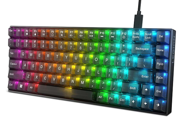 Фото - Клавиатура проводная игровая Lenovo Legion K510 Mini Pro Gaming Keyboard UA (GY41P80864)